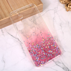 Futrola Silikonska Glitter za Samsung A356F Galaxy A35 5G roze