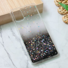 Futrola Silikonska Glitter za Samsung A515F Galaxy A51 crna
