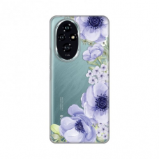 Futrola Silikonska Print Skin za Honor 200 Blue Roses