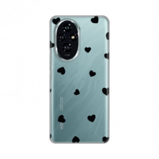 Futrola Silikonska Print Skin za Honor 200 Hearts