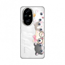 Futrola Silikonska Print Skin za Honor 200 Pro Cats