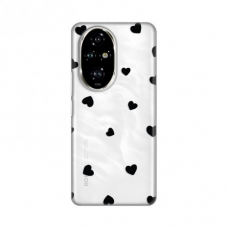 Futrola Silikonska Print Skin za Honor 200 Pro Hearts