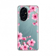 Futrola Silikonska Print Skin za Honor 200 Rose Flowers