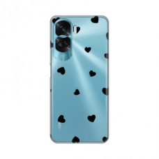 Futrola Silikonska Print Skin za Honor 90 Lite Hearts