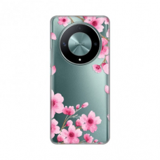 Futrola Silikonska Print Skin za Honor Magic 6 Lite Rose Flowers