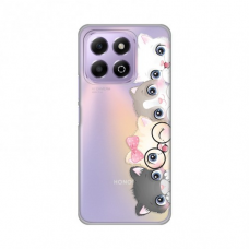 Futrola Silikonska Print Skin za Honor X6b Cats
