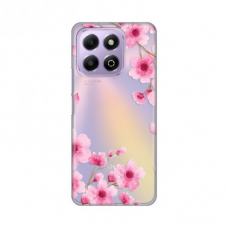 Futrola Silikonska Print Skin za Honor X6b Rose Flowers
