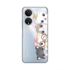 Futrola Silikonska Print Skin za Honor X7 Cats