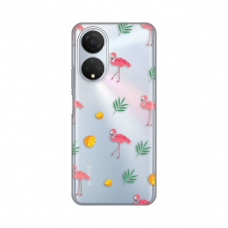 Futrola Silikonska Print Skin za Honor X7 Flamingos