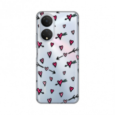 Futrola Silikonska Print Skin za Honor X7 Heart Pattern