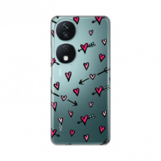 Futrola Silikonska Print Skin za Honor X7b Heart Pattern