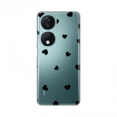 Futrola Silikonska Print Skin za Honor X7b Hearts