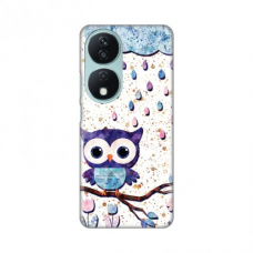 Futrola Silikonska Print Skin za Honor X7b Owl
