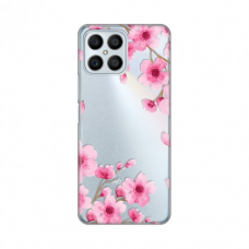 Futrola Silikonska Print Skin za Honor X8 Rose flowers