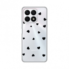 Futrola Silikonska Print Skin za Honor X8a Hearts
