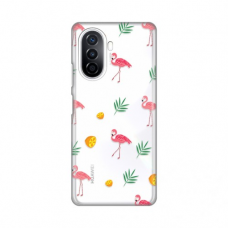 Futrola Silikonska Print Skin za Huawei Nova Y70/Y70 Plus Flamingos