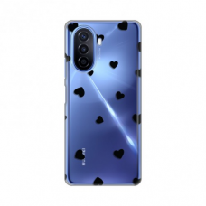 Futrola Silikonska Print Skin za Huawei Nova Y70/Y70 Plus Hearts