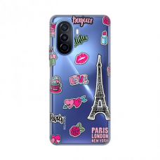 Futrola Silikonska Print Skin za Huawei Nova Y70/Y70 Plus Love Paris