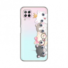 Futrola Silikonska Print Skin za Huawei P40 Lite/Nova 6 SE Cats