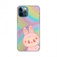 Futrola Silikonska Print Skin za iPhone 12/12 Pro 6.1 La Bubu Rainbow