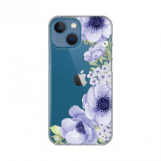 Futrola Silikonska Print Skin za iPhone 13 Mini 5.4 Blue Roses