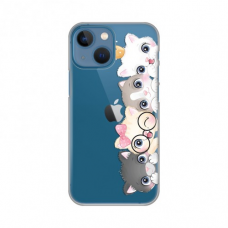 Futrola Silikonska Print Skin za iPhone 13 Mini 5.4 Cats