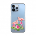 Futrola Silikonska Print Skin za iPhone 13 Pro 6.1 Flamingo
