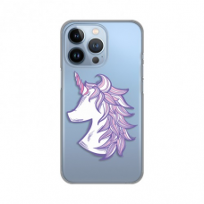 Futrola Silikonska Print Skin za iPhone 13 Pro 6.1 Purple Unicorn