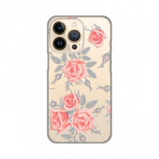 Futrola Silikonska Print Skin za iPhone 13 Pro 6.1 Elegant Roses