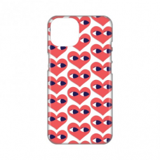 Futrola Silikonska Print Skin za iPhone 14 Plus 6.7 Eye Heart Pattern