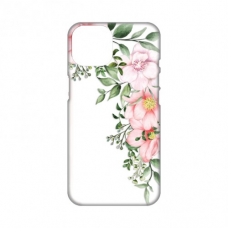 Futrola Silikonska Print Skin za iPhone 14 Plus 6.7 Gentle Rose Pattern