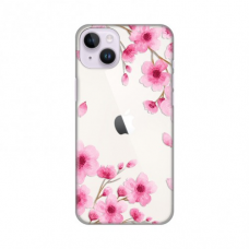Futrola Silikonska Print Skin za iPhone 14 Plus 6.7 Rose flowers