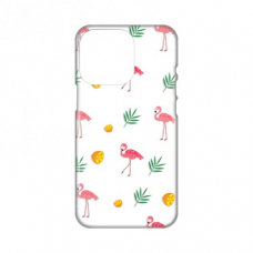 Futrola Silikonska Print Skin za iPhone 14 Pro 6.1 Flamingos