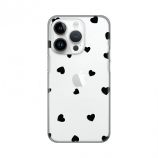 Futrola Silikonska Print Skin za iPhone 14 Pro 6.1 Hearts