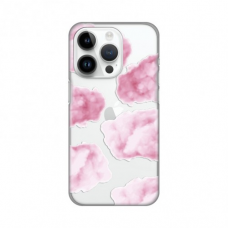 Futrola Silikonska Print Skin za iPhone 14 Pro 6.1 Pink Clouds