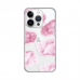 Futrola Silikonska Print Skin za iPhone 14 Pro 6.1 Pink Clouds