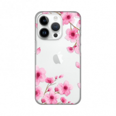Futrola Silikonska Print Skin za iPhone 14 Pro 6.1 Rose flowers