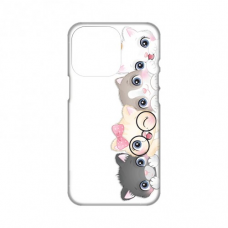 Futrola Silikonska Print Skin za iPhone 14 Pro Max 6.7 Cats