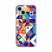 Futrola Silikonska Print Skin za iPhone 15 6.1 Colorful Mosaic