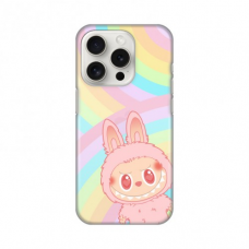 Futrola Silikonska Print Skin za iPhone 15 Pro 6.1 La Bubu Rainbow