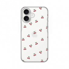 Futrola Silikonska Print Skin za iPhone 16 6.1 Little Cherry