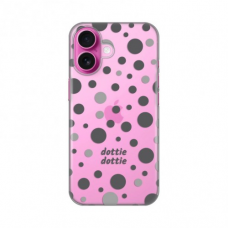 Futrola Silikonska Print Skin za iPhone 16 6.1 Dottie Dottie Gray
