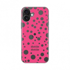 Futrola Silikonska Print Skin za iPhone 16 Plus 6.7 Dottie Dottie Pink