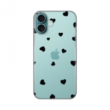 Futrola Silikonska Print Skin za iPhone 16 Plus 6.7 Hearts