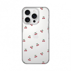 Futrola Silikonska Print Skin za iPhone 16 Pro 6.3 Little Cherry