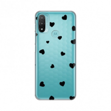Futrola Silikonska Print Skin za Motorola Moto E20 Hearts