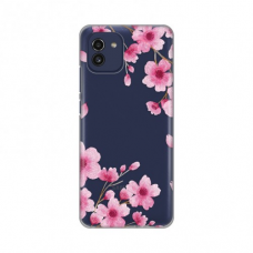 Futrola Silikonska Print Skin za Samsung A035G Galaxy A03 Rose flowers