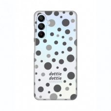 Futrola Silikonska Print Skin za Samsung A156B Galaxy A15 5G Dottie Dottie Gray