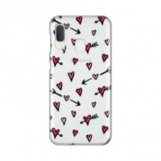 Futrola Silikonska Print Skin za Samsung A202F Galaxy A20e Heart Pattern