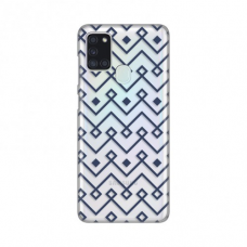 Futrola Silikonska Print Skin za Samsung A217F Galaxy A21s Blue cubes